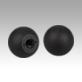 Ball knobs thermoplastic DIN 319 enhanced, Form C, with plastic thread