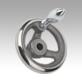 Handwheels DIN 950 grey cast iron, with fixed grip