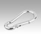 Carabiner clip DIN 5299, steel Form C