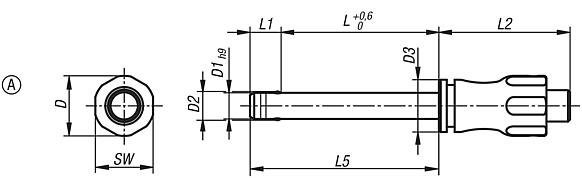 Ball lock pins with high shear strength