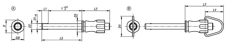 Ball lock pins 