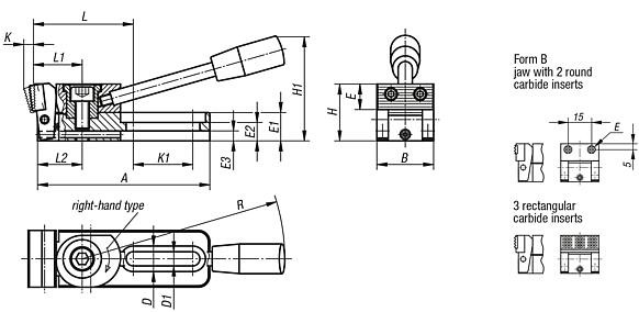 Side clamps