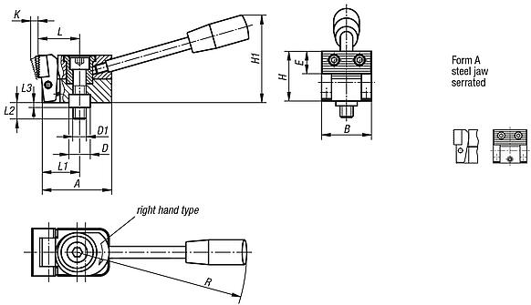 Side clamps