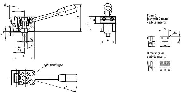 Side clamps