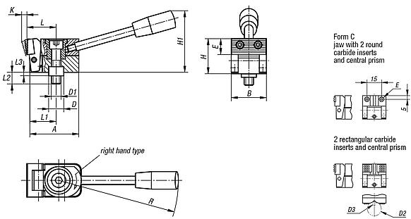 Side clamps